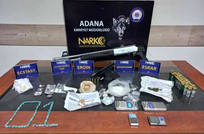 Adana’da Uyuşturucu Operasyonu: 4 Tutuklama