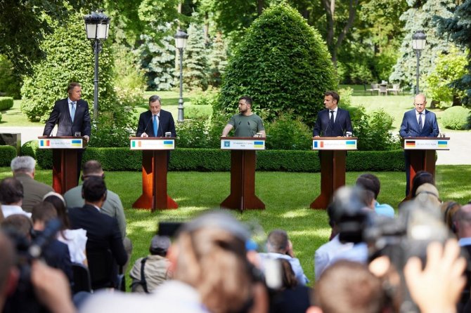 Avrupalı Liderlerden Ukrayna’nın Ab Üyeliğine Destek