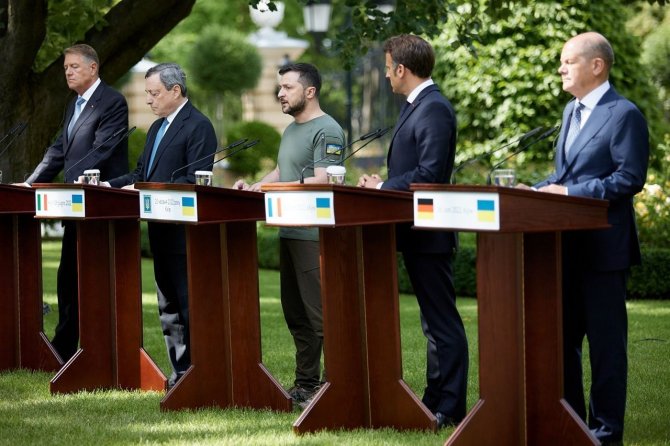 Avrupalı Liderlerden Ukrayna’nın Ab Üyeliğine Destek