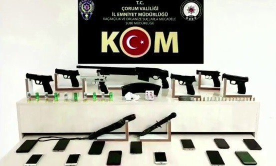 Çorum’da Suç Örgütü Üyesi 25 Sanığa 453 Yıl Hapis Cezası