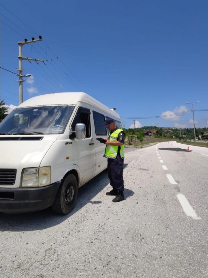 Yük Ve Yolcu Taşıyan Araçlar Denetlendi