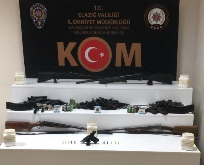 Elazığ’da Silah Kaçakçılığı Operasyonu: 1 Şüpheli Yakalandı