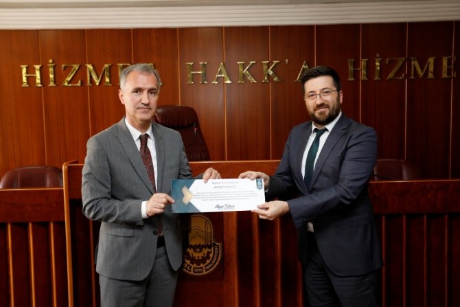 İ̇negöl Belediyesi’nde Personele Kaizen Ödülleri Takdim Edildi