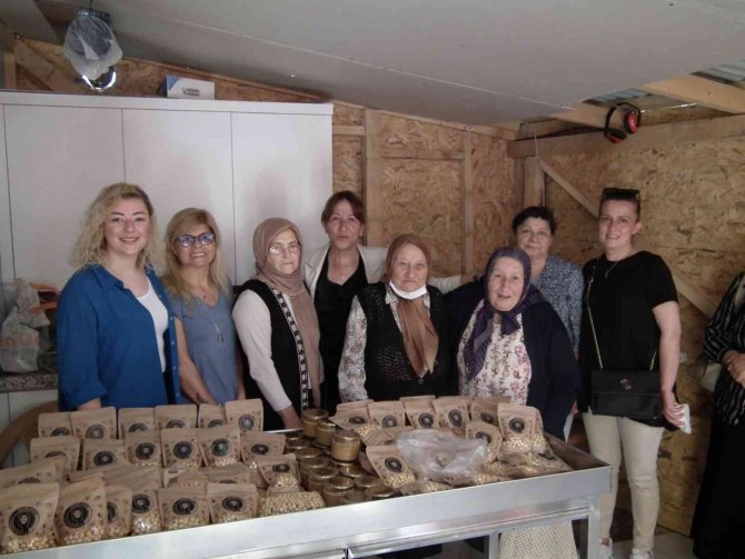 Girişimci Kadınlar Köylerine Fındık İşleme Ve Paketleme Tesisi Açtı