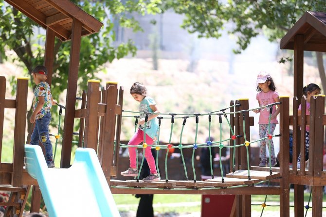 Öğrenciler Okul Stresini Doğal Yaşam Parkında Atıyor