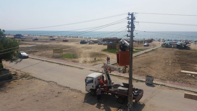 Tatil Bölgelerindeki Elektrik Hatlarında Bakım Ve Onarım