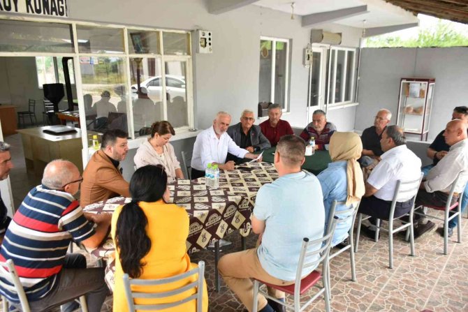 Başkan Keskin Köyleri Gezdi Vatandaşları Dinledi