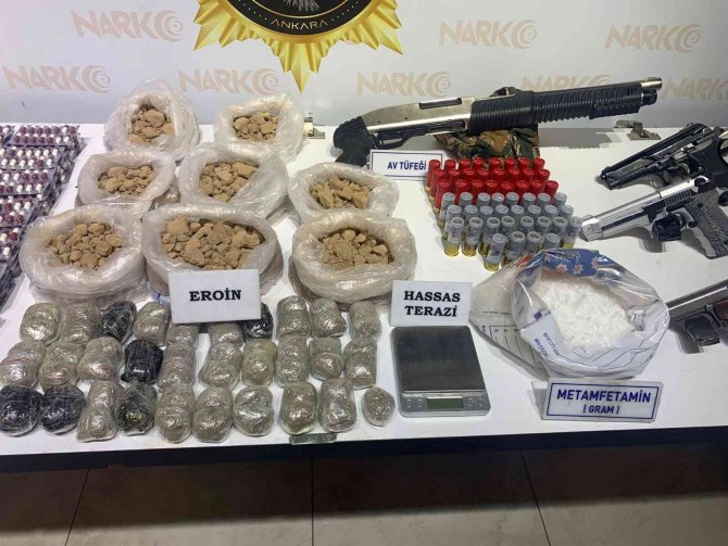 6 İlde Uyuşturucu Çetelerine Süpürme Operasyonu: 66 Gözaltı