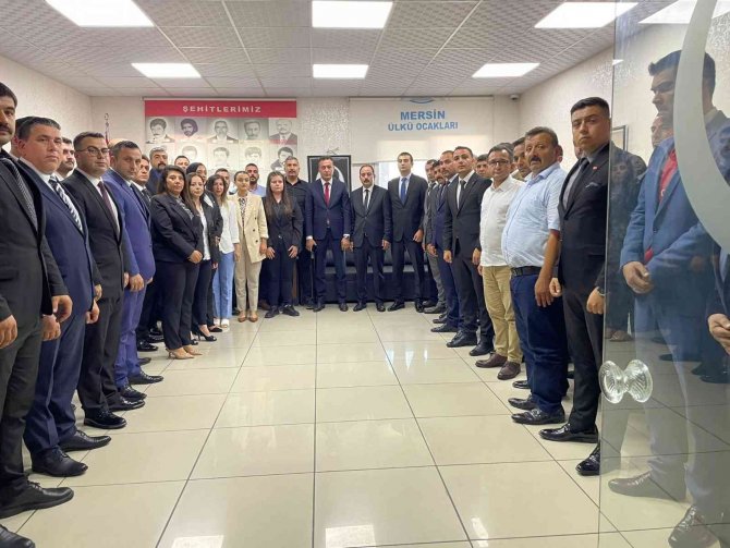 Ülkü Ocakları Mersin İ̇l Başkanlığında Görev Dağılımı Yapıldı