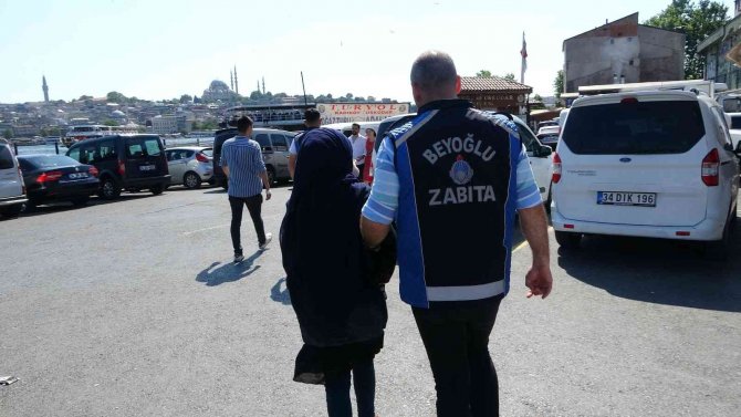Beyoğlu’nda Nefes Kesen Dilenci Operasyonu
