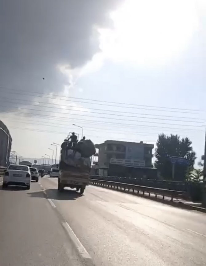 Bursa’da Tehlikeli Taşımacılık