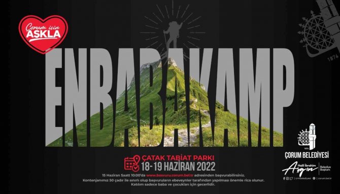 Çorum’da Babalar Gününde ’En Baba Kamp’ Etkinliği