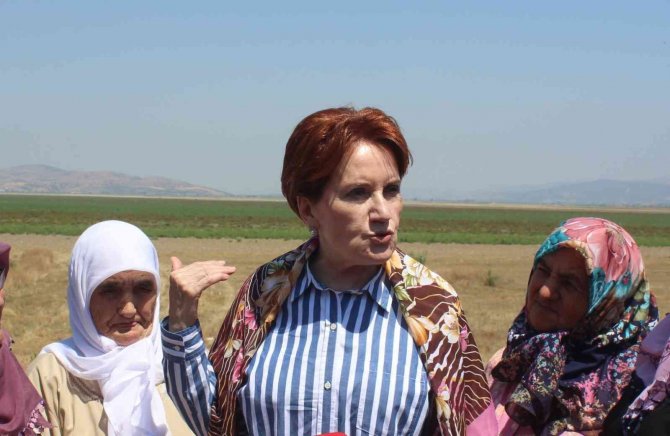 Akşener, Manisa’da Esnafı Ziyaret Edip Alışveriş Yaptı