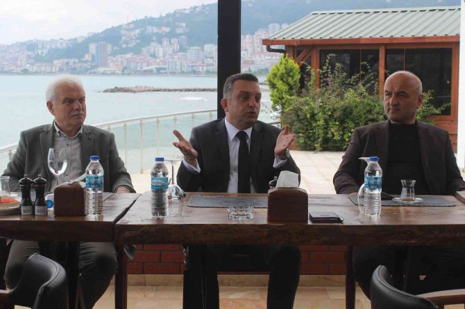 Giresun Emniyet Müdürü Saruhan Kızılay Basın Mensuplarıyla Bir Araya Geldi