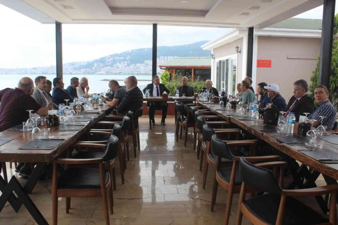 Giresun Emniyet Müdürü Saruhan Kızılay Basın Mensuplarıyla Bir Araya Geldi