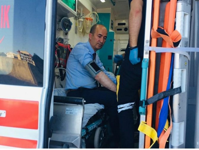 Başkan Büyüksu Trafik Kazası Geçirdi