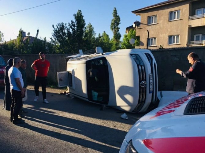 Başkan Büyüksu Trafik Kazası Geçirdi