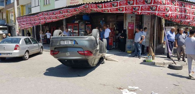 Baba Ve Oğlu Ölümden Kıl Payı Kurtuldu