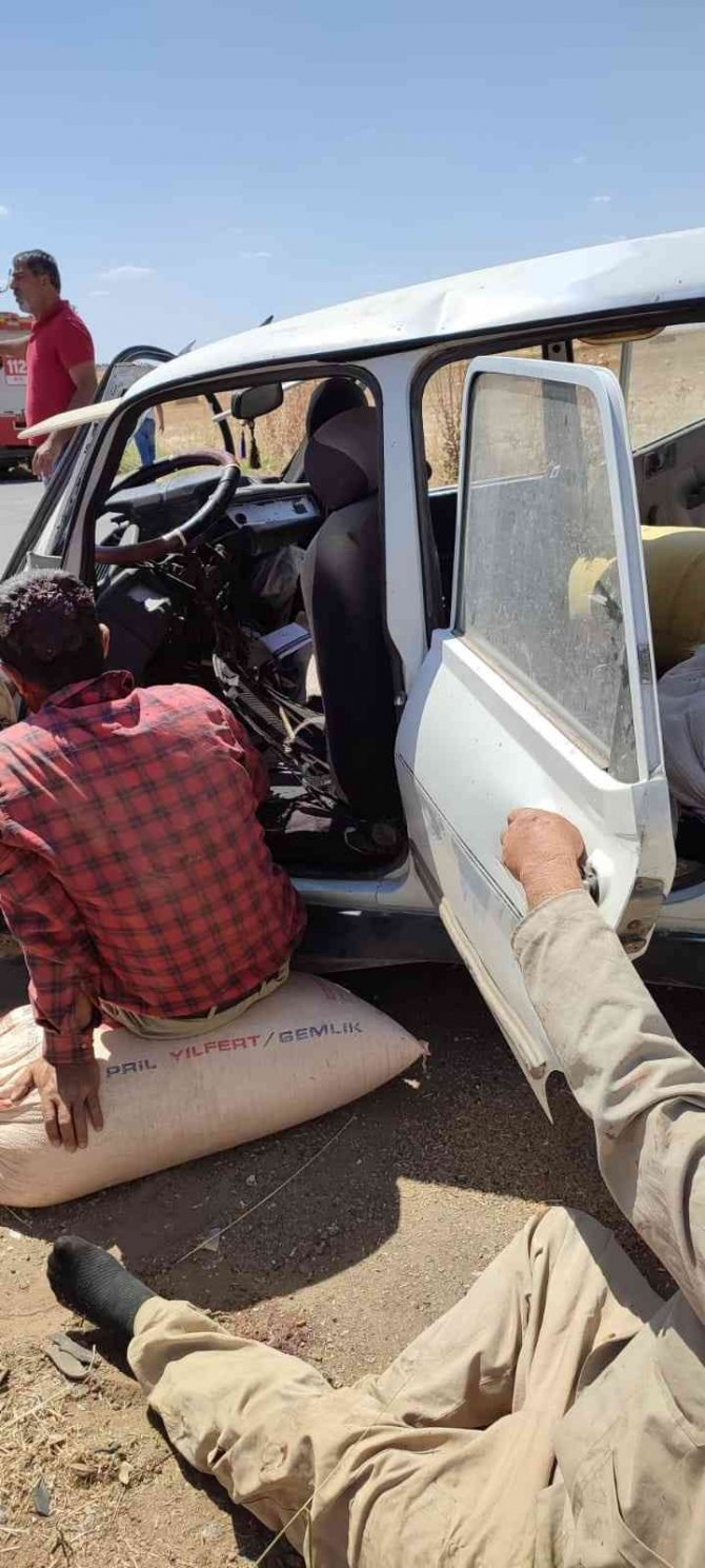 Mardin’de Trafik Kazası: 4 Yaralı