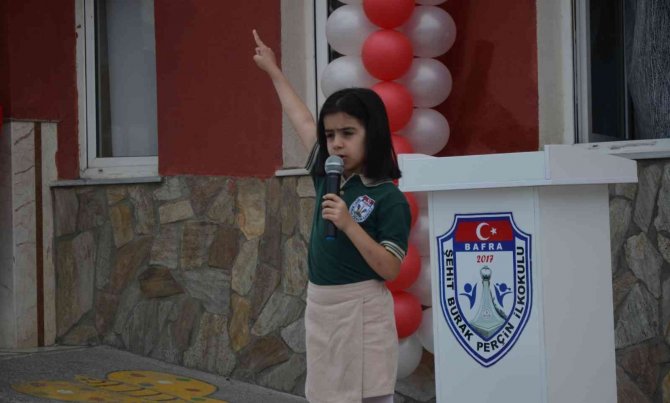 Bafra’da 24 Bin Öğrenci Karne Aldı