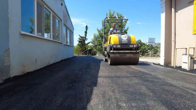 Sinop Küçük Sanayi’de Asfalt Çalışması