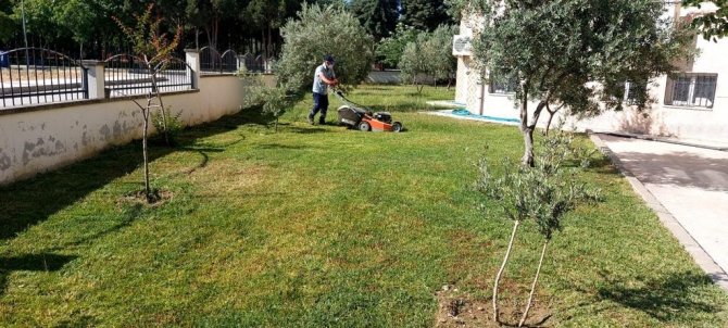 Yangına Davetiye Çıkaran Kurumuş Otlar Temizleniyor