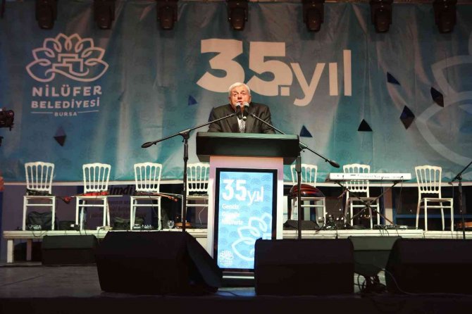Bursa’nın Nilüfer’i 35 Yaşında