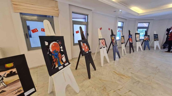 Bodrum’da ’2031 Kızılay Mars’ta Resim Ve Kompozisyon Yarışması Sonuçlandı