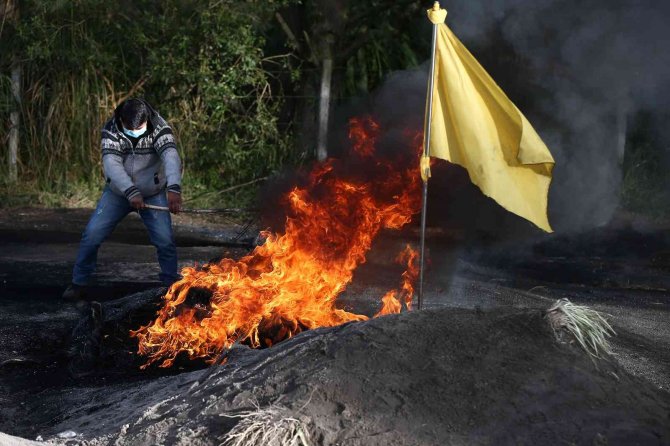 Ekvador’da Imf Protestoları: 3 Bölgede Ohal İlan Edildi