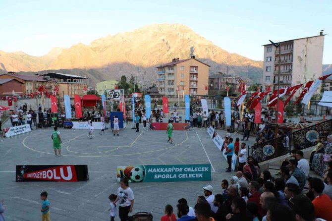 Hakkari’de 3x3 ‘Sokak Basketbol Şampiyonası’ Başladı