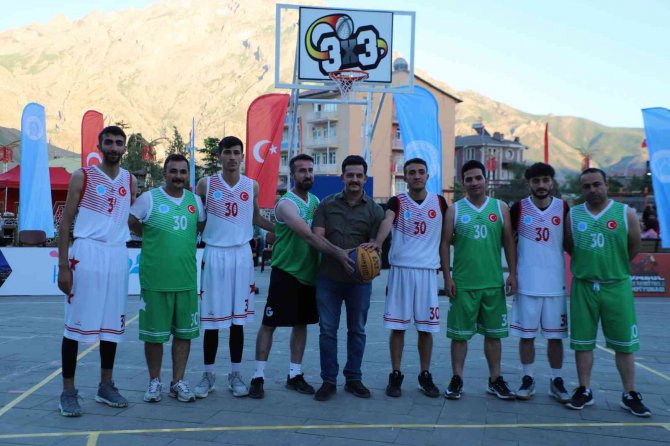 Hakkari’de 3x3 ‘Sokak Basketbol Şampiyonası’ Başladı