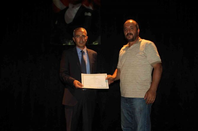 Mesleki Eğitim Merkezi’nde Diploma Töreni Düzenlendi