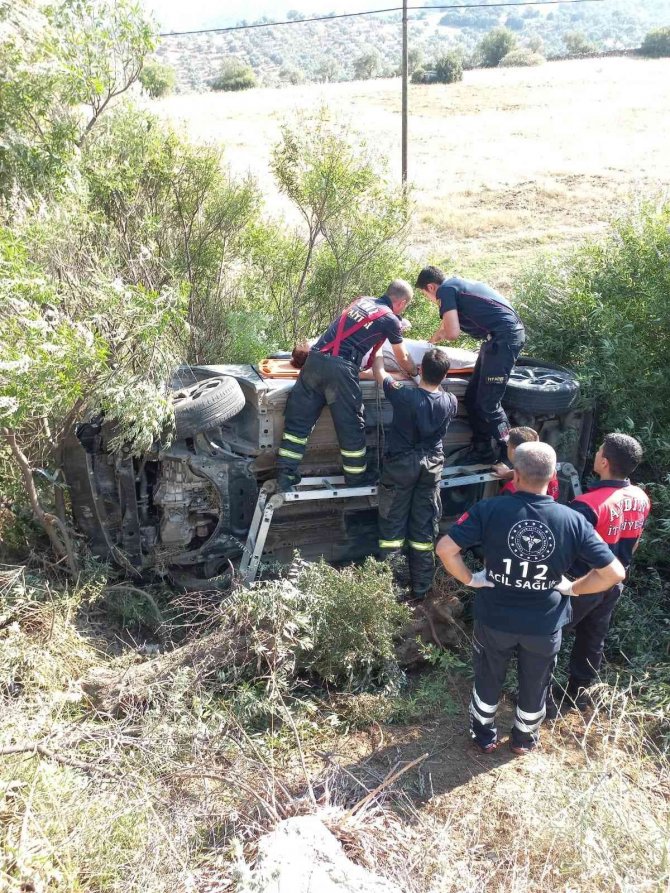 Yaralıları İtfaiye Ekipleri Kurtardı