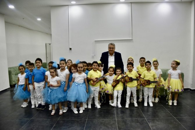 Başkan Çerçi Miniklerin Sevincine Ortak Oldu