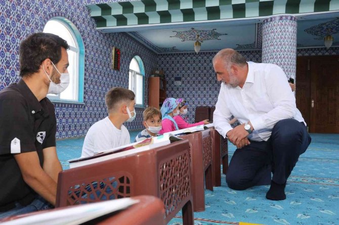 Canik’te 40 Gün Camiye Giden Çocuklar Bisiklet Kazanacak