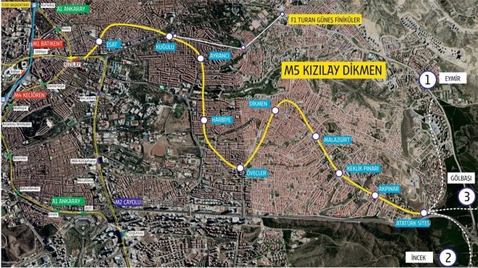 Başkentlilere 4 Metro Hattı Müjdesi