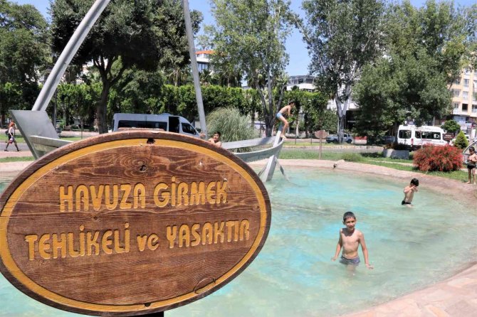 Antalya’da Çocukların Sus Havuzunda Tehlikeli Serinliği