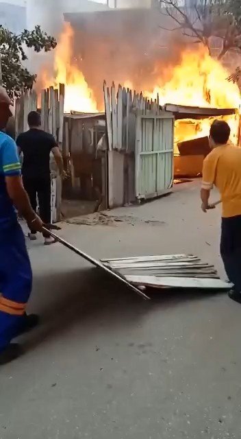 Bursa’da Yürekleri Ağza Getiren Yangın