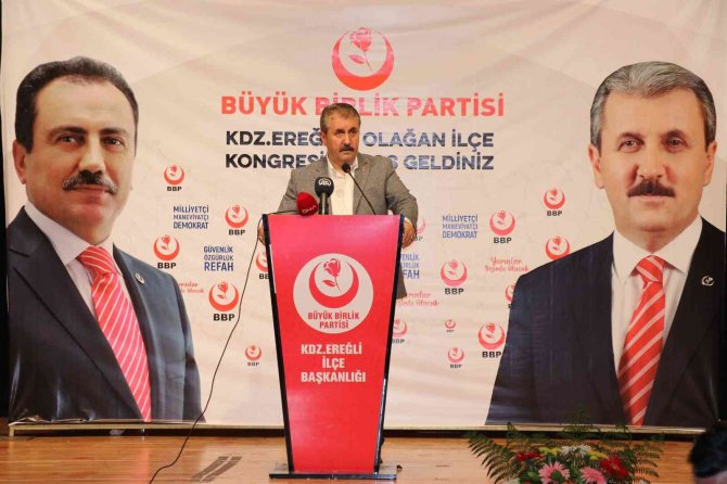 Bbp Başkanı Destici’den Chp’li Tanrıkulu’na Tepki: "Si̇ha’lar Teröristleri Vuruyor, Onun Da Canı Yanıyor"