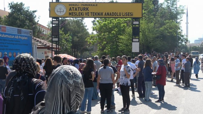 Yks, Denizli’de Sorunsuz Olarak Tamamlandı