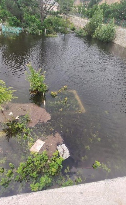 Baraj Suları Yükselince Mezarlık 2. Kez Sular Altında Kaldı