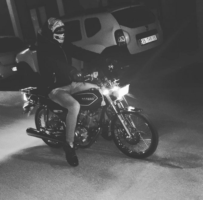 Ölen Moto Kuryenin Kaza Anı Güvenlik Kamerasında