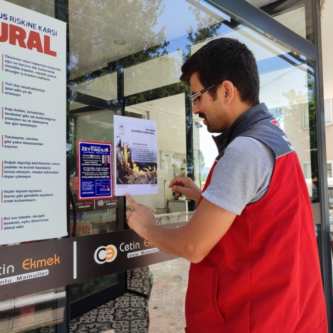 Köyceğiz’de Anız Yangınları Hakkında Bilgilendirme Yapıldı
