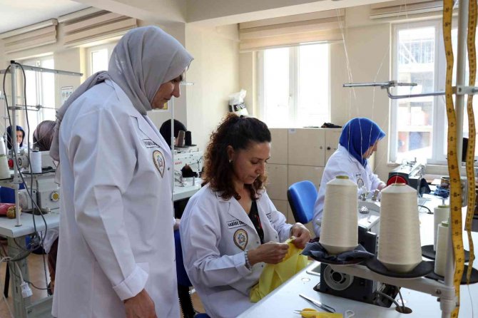 Şehit Madenci Aileleri Meslek Edindi