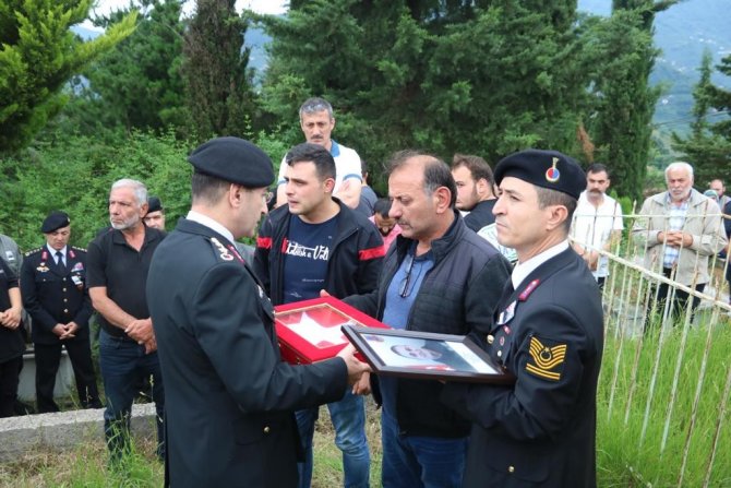 Kazada Hayatını Kaybeden Jandarma Er Son Yolculuğuna Uğurlandı