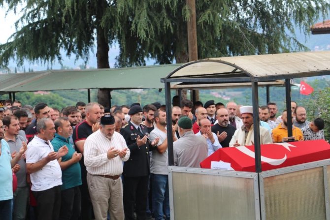 Kazada Hayatını Kaybeden Jandarma Er Son Yolculuğuna Uğurlandı