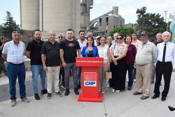Kestel’de Bursa Çimento İsyanı