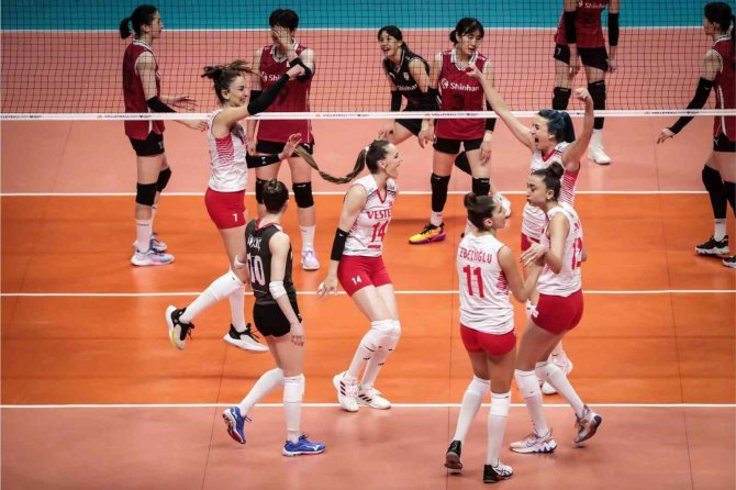 Fıvb Milletler Ligi: Türkiye: 3 - Güney Kore: 1