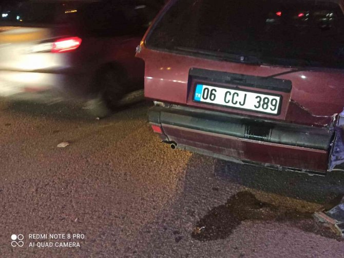 Ankara’da 5 Araçlı Zincirleme Trafik Kazası
