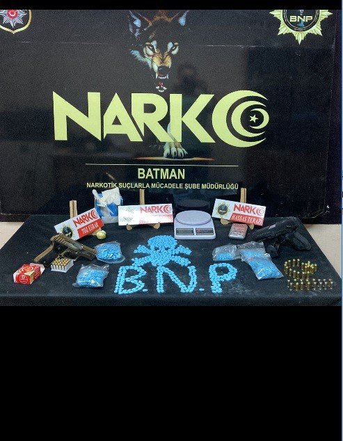 Batman’da Uyuşturucu Operasyonunda 5 Tutuklama